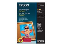 Epson Fotopapier – glänzend, 100 × 150 mm, 100 Blatt