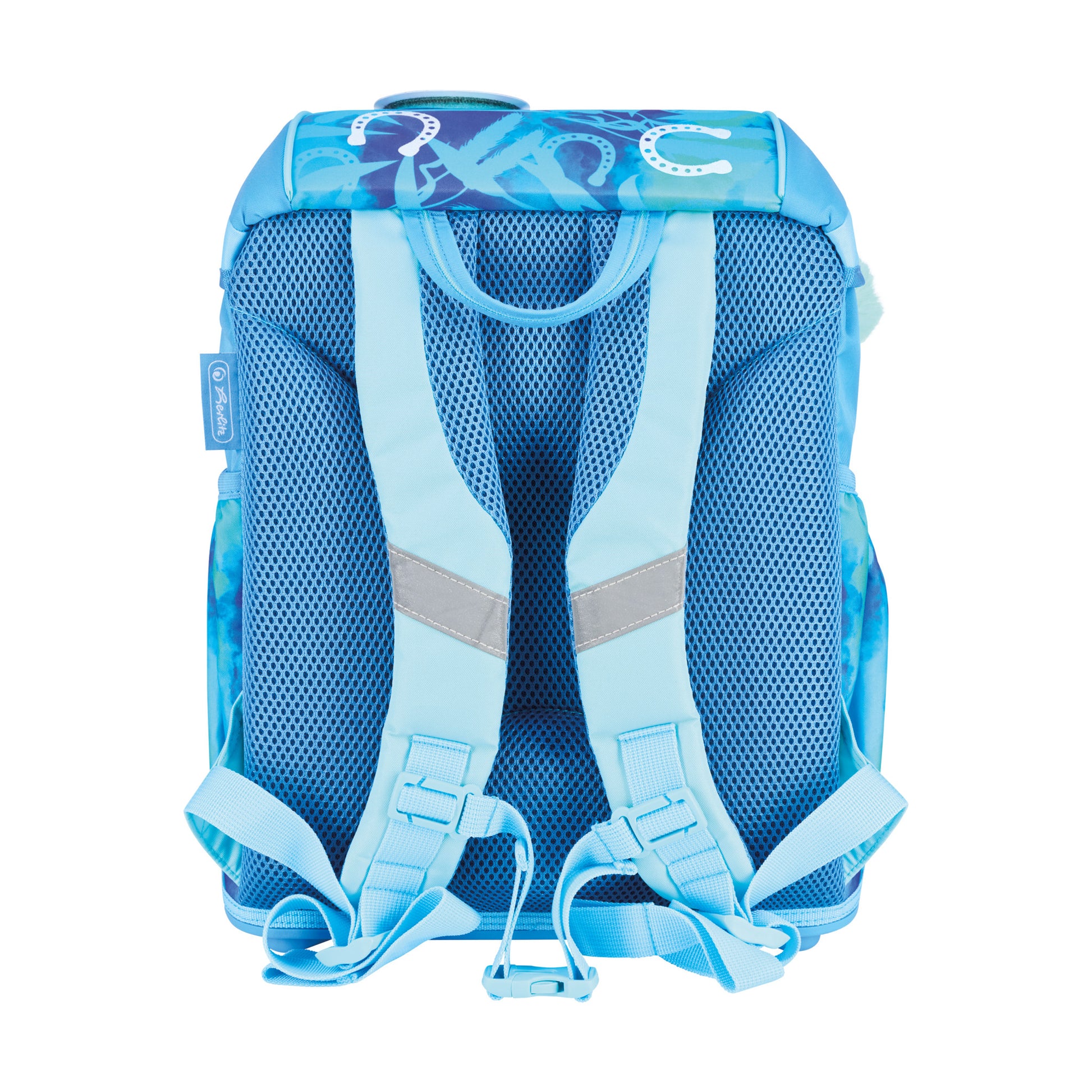 Herlitz UltraLight XL Plus – Schulrucksack-Set 4-teilig, Lucky Horse, 22 l, 32×39×25 cm