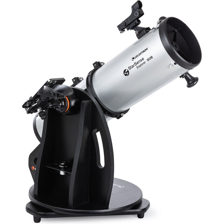 Celestron SSE 150mm Tabletop Dobson – Spiegelteleskop, 150 mm Öffnung, 750 mm Brennweite, f/5, Schwarz/Silber