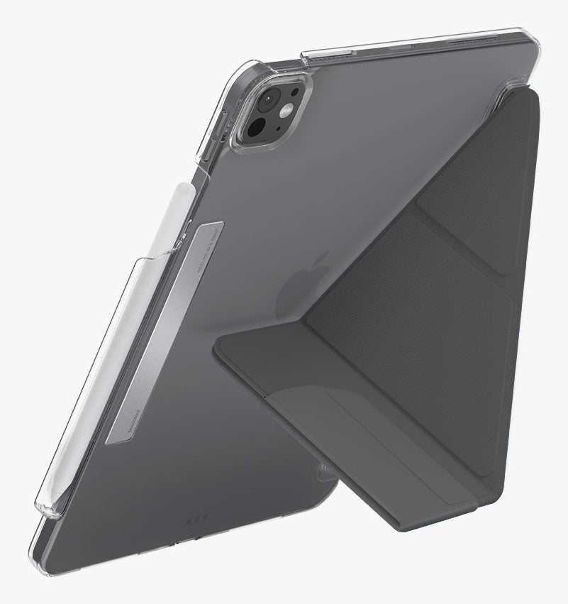 UNIQ Camden Tablet-Hülle für iPad Pro 13" (2024) – Grau