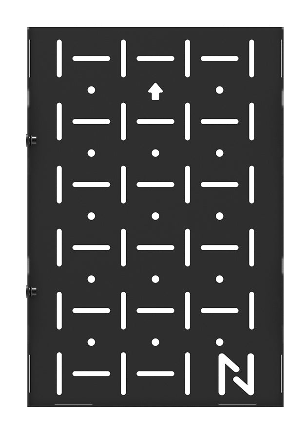 Neomounts AWL05-750BL – AV-Rack (Wandmontage), Tragkraft 10 kg, 204×25×302 mm, Schwarz