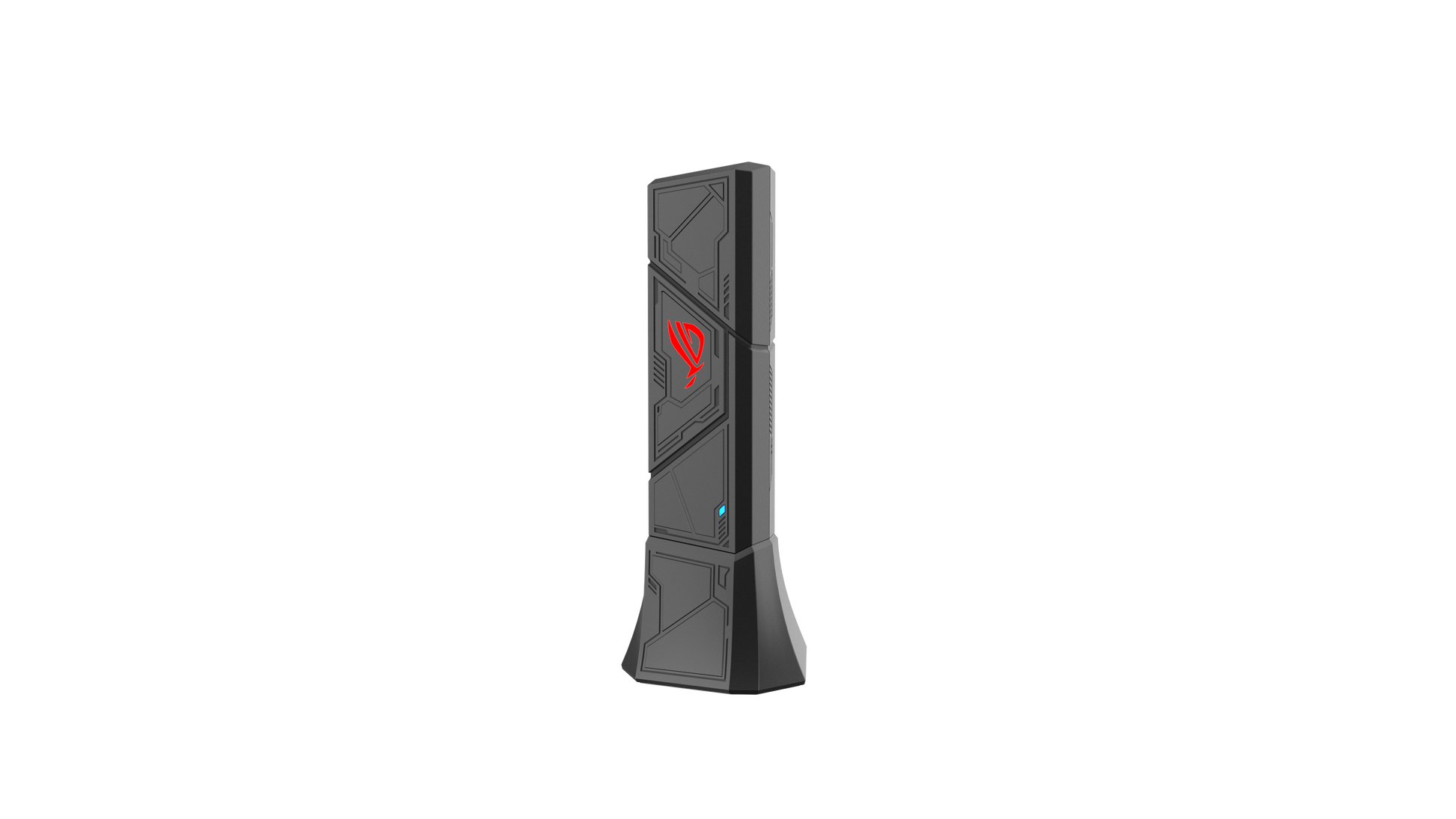 ASUS ROG USB-BE92 USB-WLAN-Adapter – Wi-Fi 7 (802.11be) Tri-Band, bis 6500 Mbit/s, USB 3.2 Gen 1 – für PC