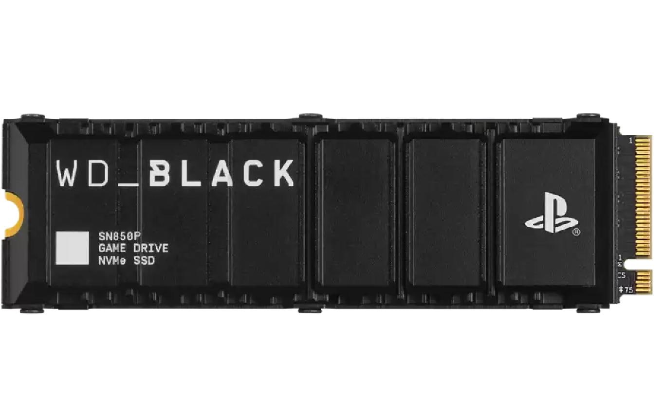Western Digital Black SN850P – 2 TB M.2 2280 NVMe PCIe 4.0 SSD – für PS5