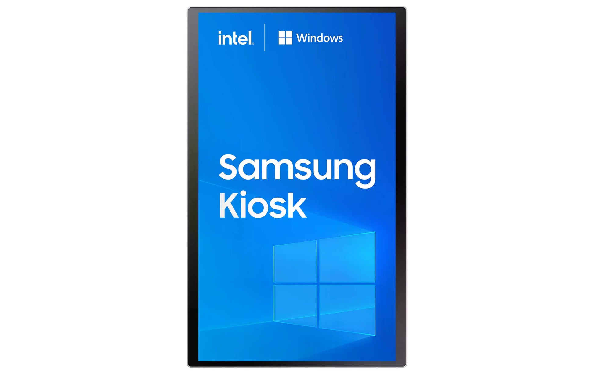 Samsung KM24C – Kiosk-Terminal 24" (16:9) FHD (1920×1080) – Windows – PCAP-Touch, weiss