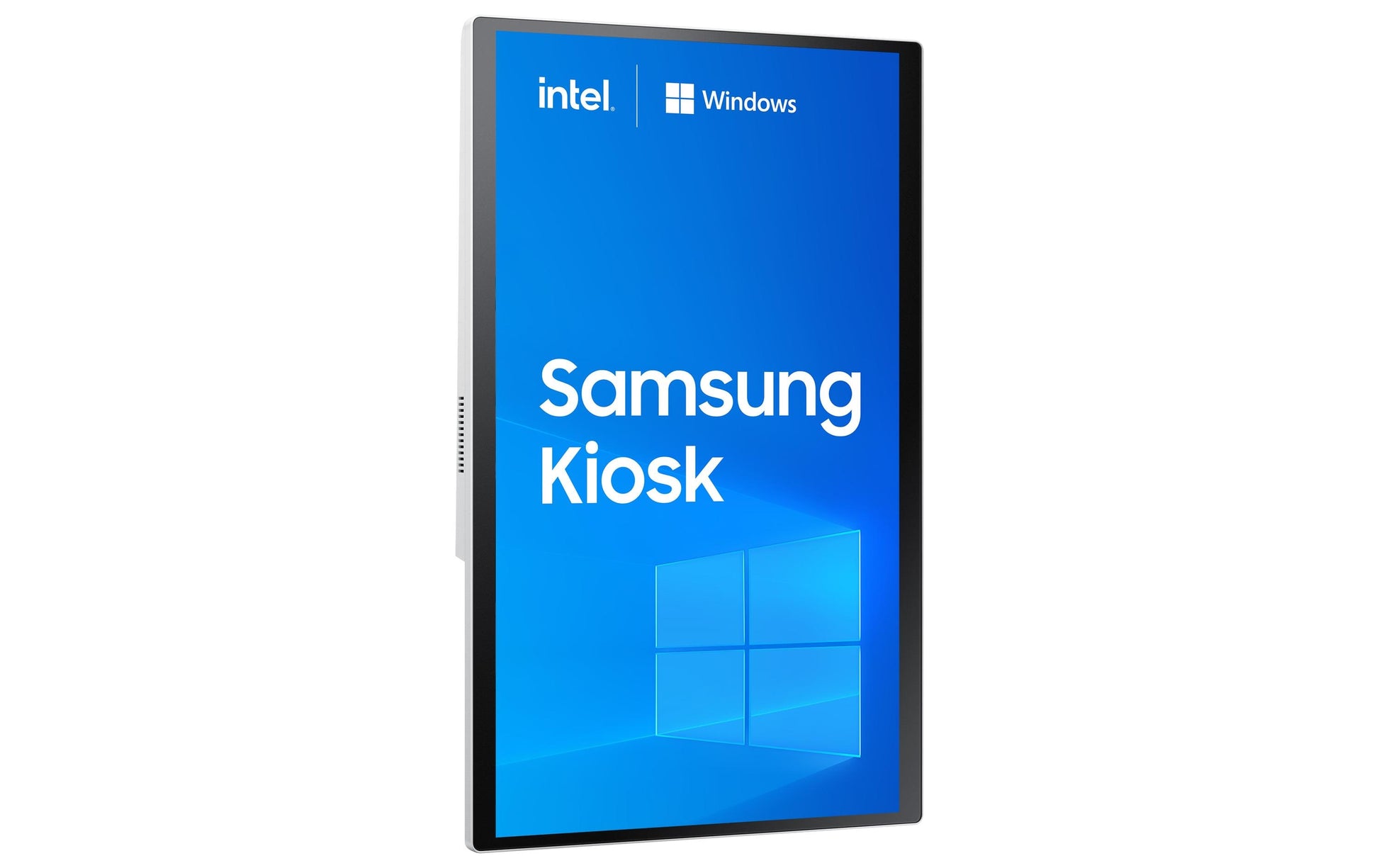 Samsung KM24C – Kiosk-Terminal 24" (16:9) FHD (1920×1080) – Windows – PCAP-Touch, weiss