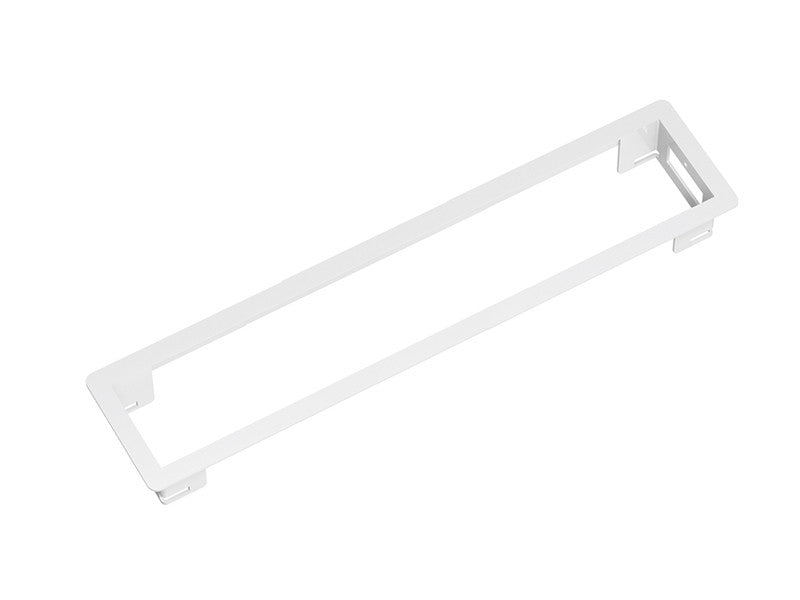 Bachmann POWER FRAME Einbausteckdosenleiste, 4-fach, Einbau – weiss