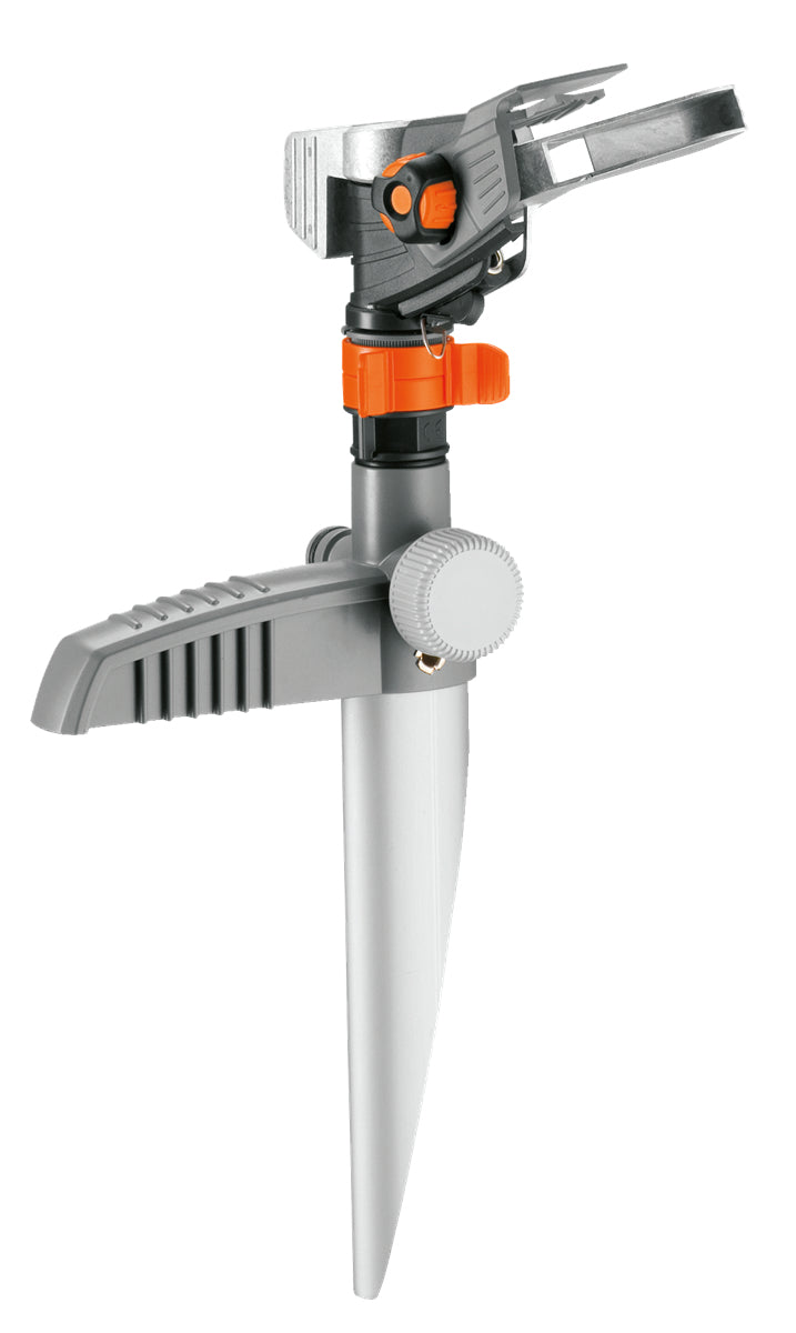 Gardena Impuls-Wassersprenger 12,5 m – Grau, Orange, Silber – 8136-20