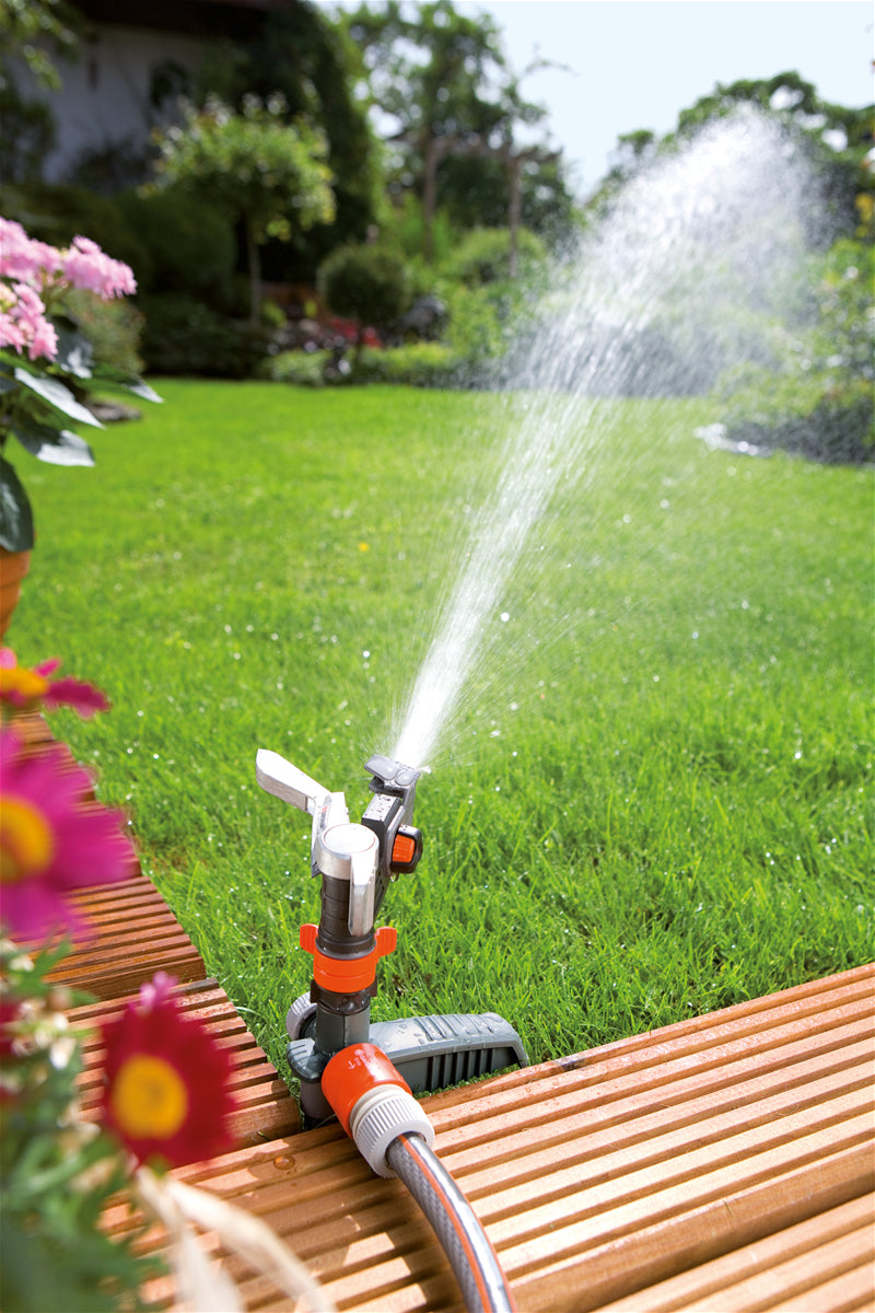Gardena Impuls-Wassersprenger 12,5 m – Grau, Orange, Silber – 8136-20