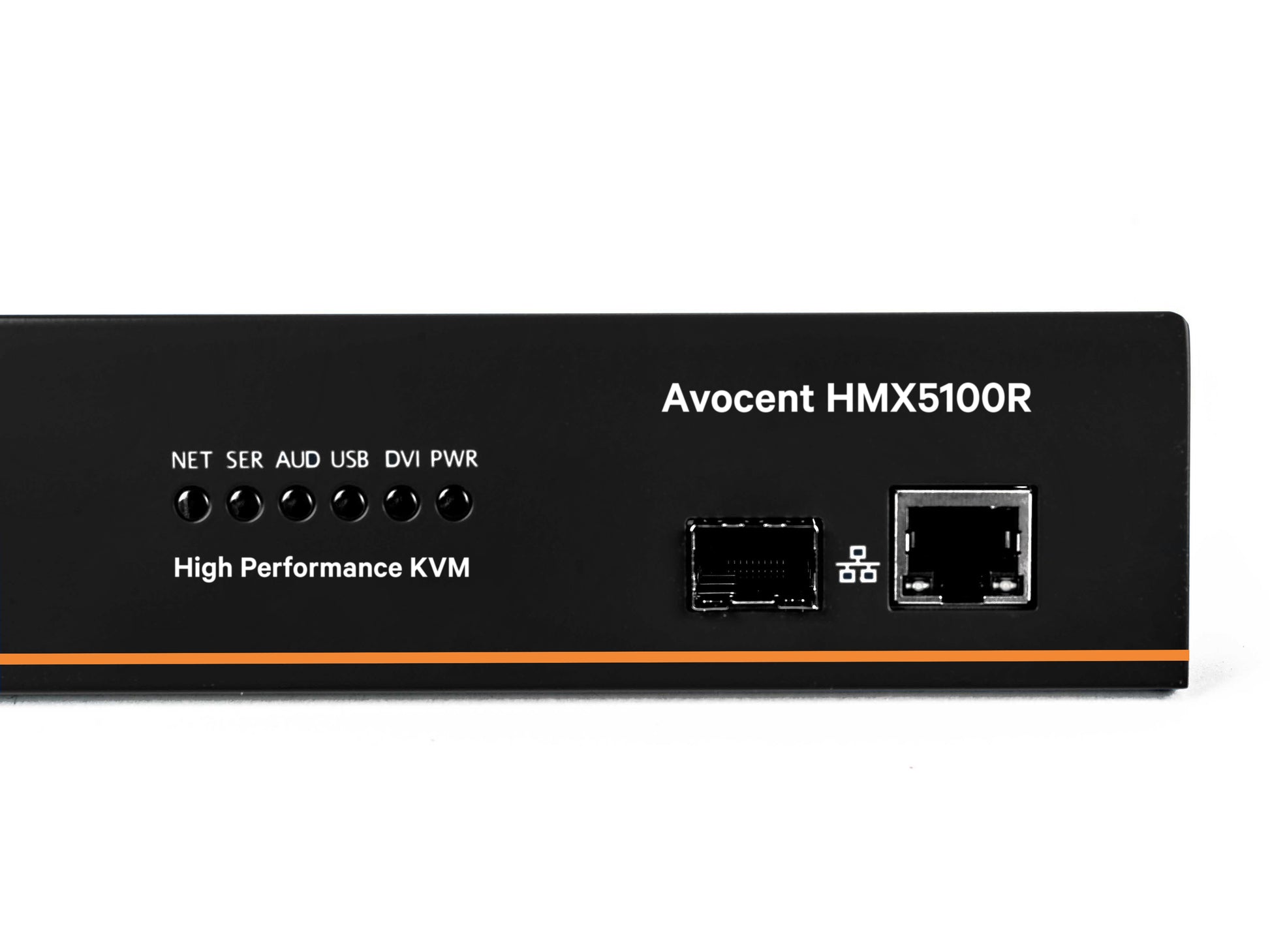 Vertiv HMX RX – KVM-Extender RX DVI-D – 1920 × 1200/60 Hz, USB 2.0, Audio, SFP/Faser, Rack 1U