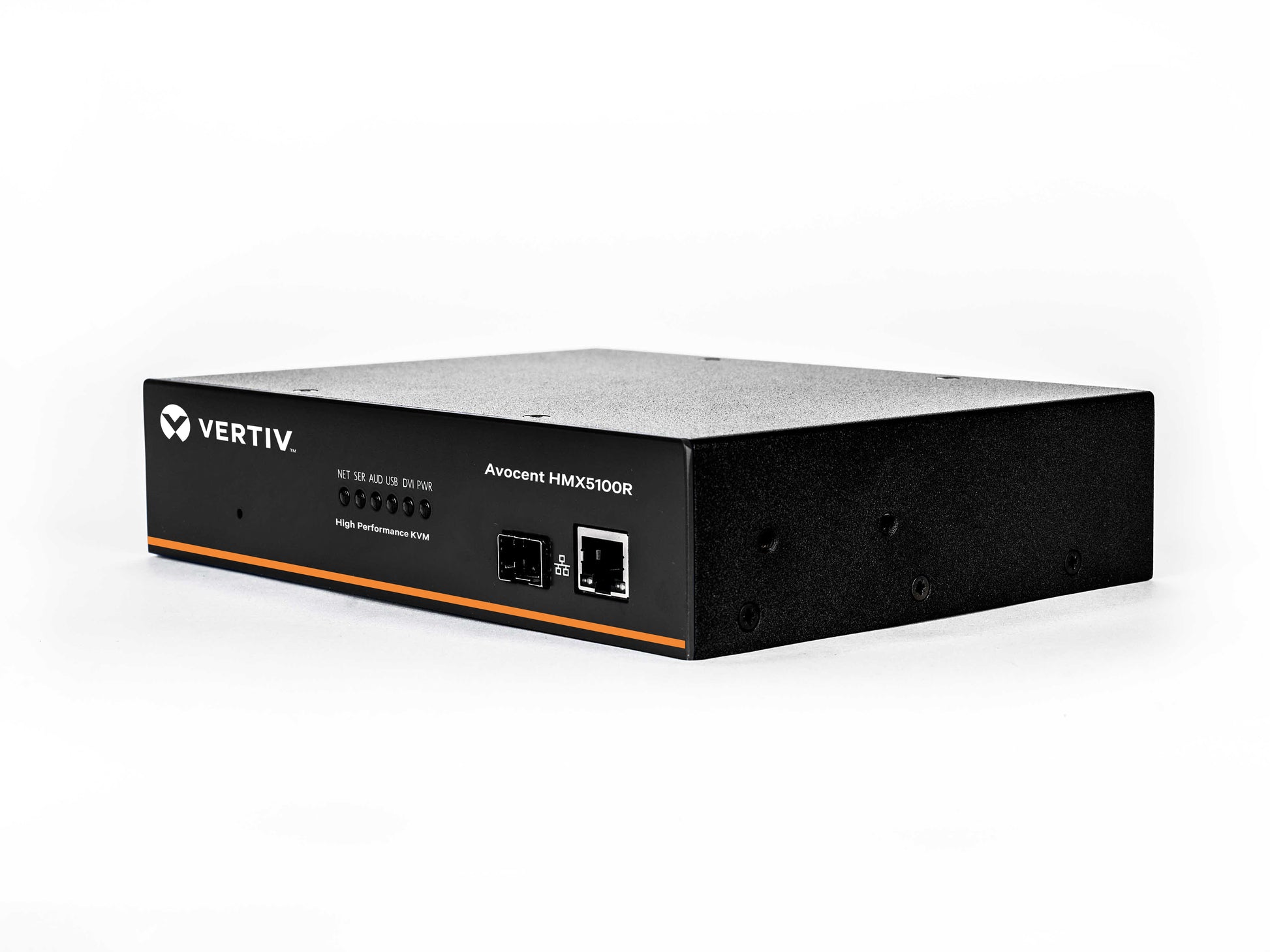 Vertiv HMX RX – KVM-Extender RX DVI-D – 1920 × 1200/60 Hz, USB 2.0, Audio, SFP/Faser, Rack 1U