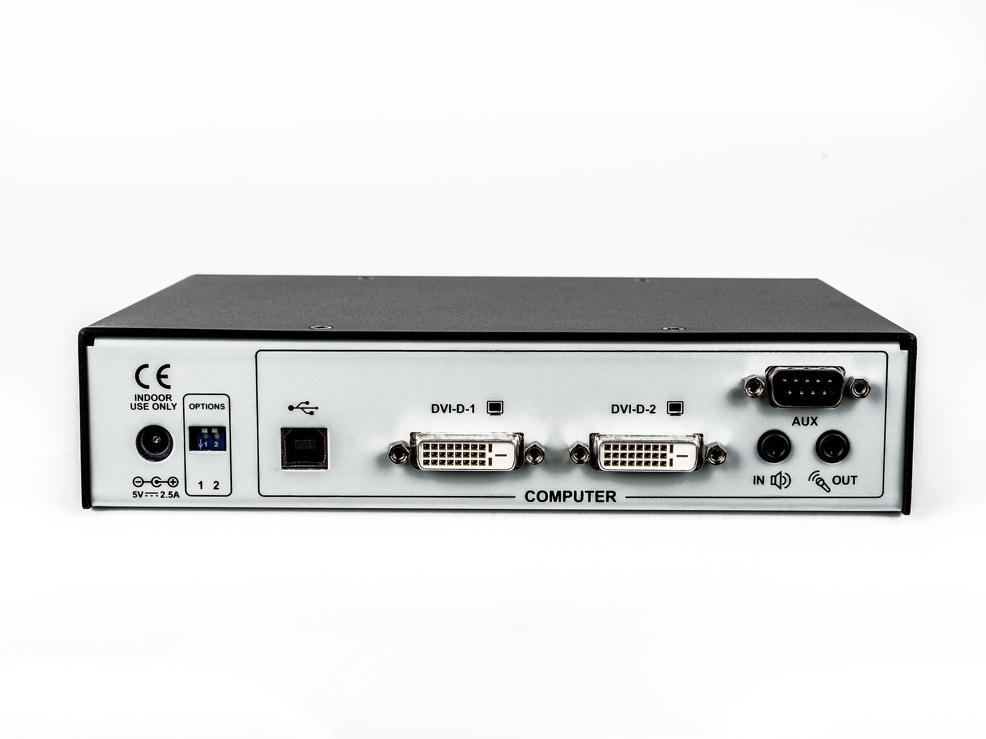 Vertiv Avocent HMX TX – KVM-Extender TX DVI-D Dual – 1920 × 1200/60 Hz, Audio, SFP, KVM-over-IP (VNC), Rack 1U