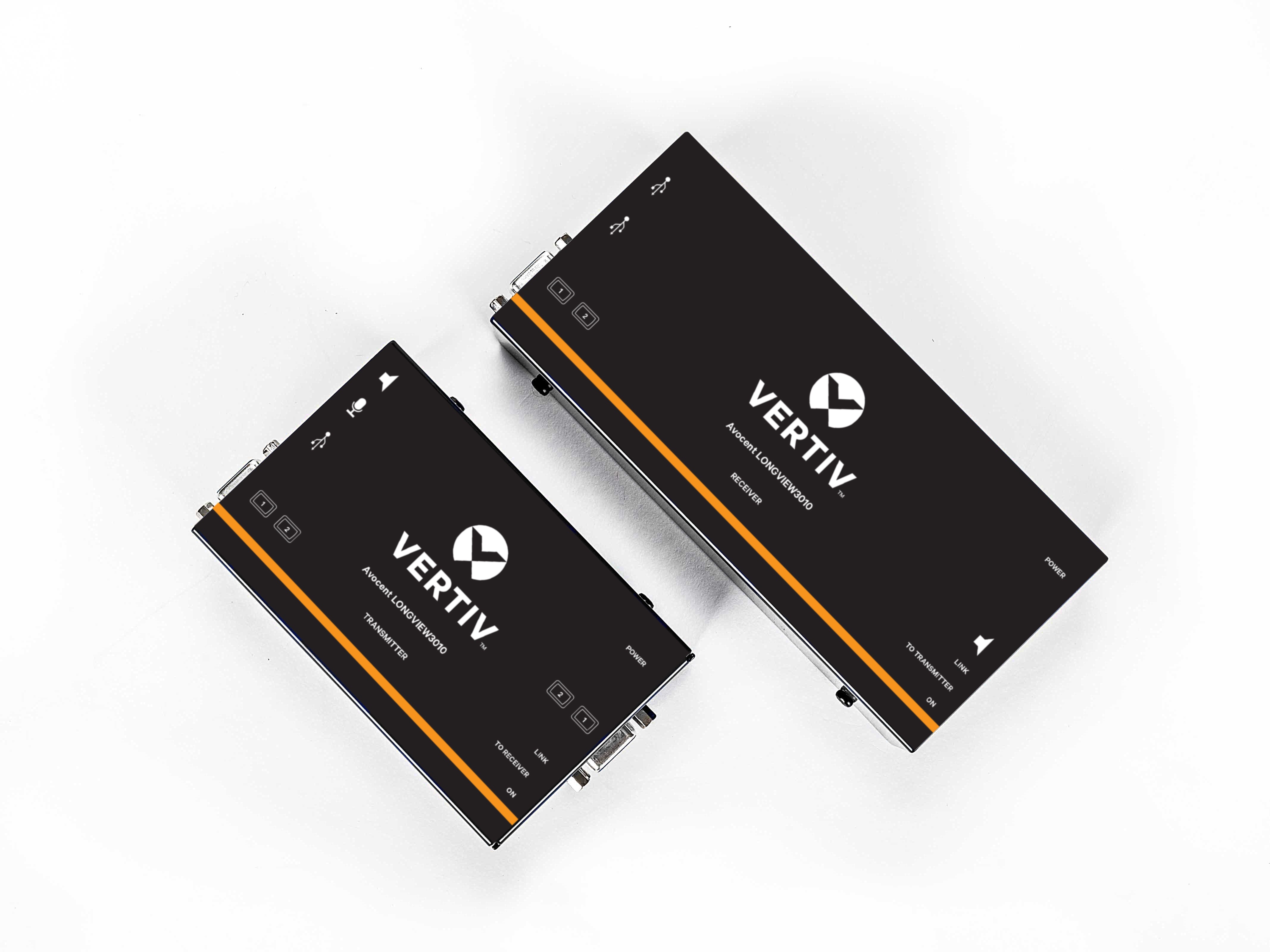 Vertiv LongView Dual – KVM-Extender-Set VGA, Dual-View – 1920 × 1200, USB, Audio, bis 300 m über Cat5/5e/6/7