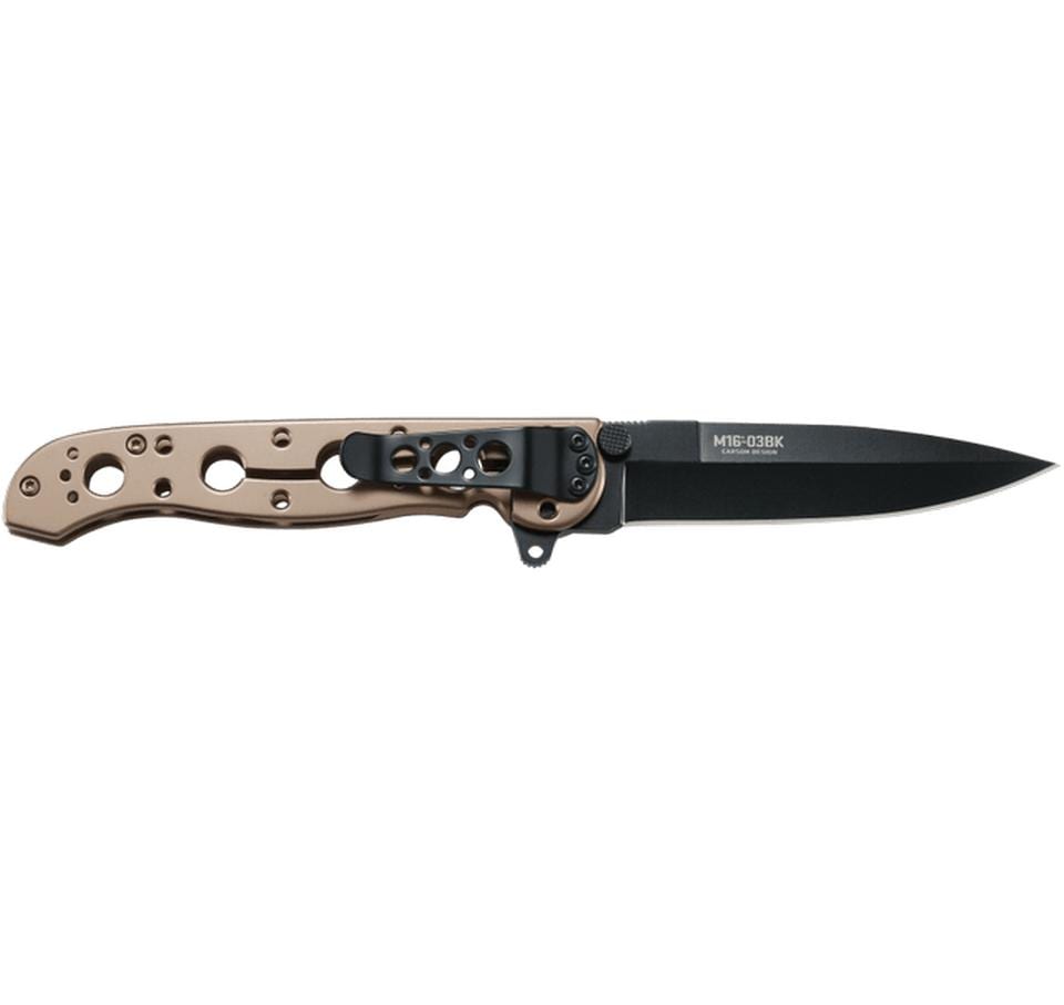 CRKT M16-03BK – Klappmesser 90 mm, Edelstahlgriff, Bronze