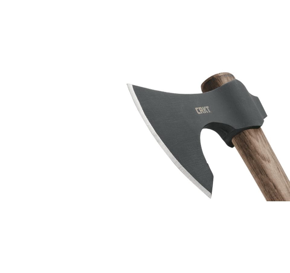 CRKT Berserker – Axt 118 mm, Kohlenstoffstahl, Hickorygriff