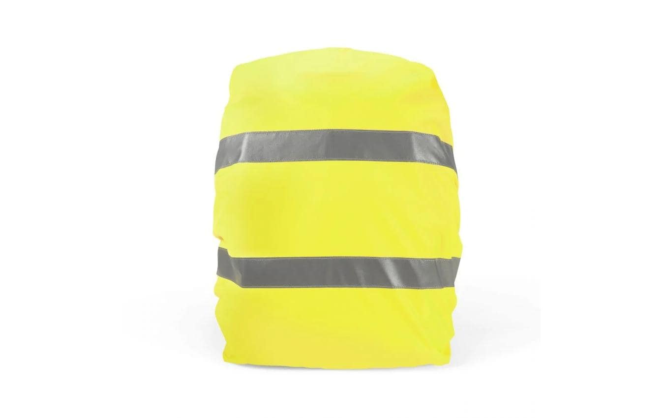 DICOTA Rucksack-Regenschutz – reflektierend, wasserfest – für Rucksäcke bis 360×520×260 mm – 38 l – Orange