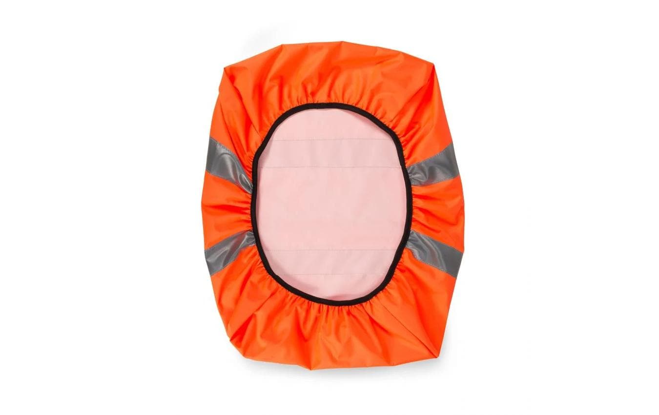 DICOTA Rucksack-Regenschutz – reflektierend, wasserfest – für Rucksäcke bis 360 × 520 × 260 mm – 38 l