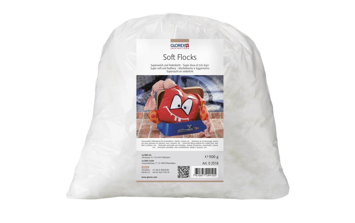 GLOREX Dekosteine/Dekogranulat, Polyester, Weiss, 500 g, 1 Stk., Modell 0 2518