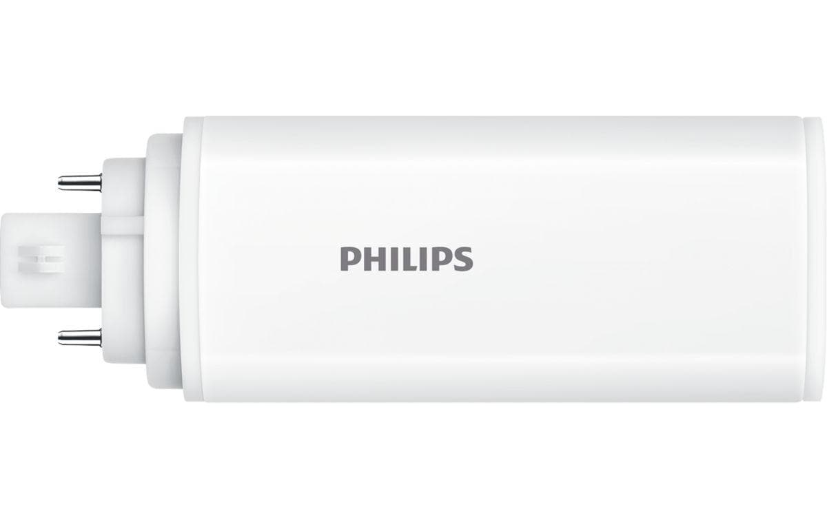 Philips LED-Leuchtmittel GX24q-2 – Neutralweiss 4000 K, 800 lm, 6,5 W – 1 Stk. – Weiss – CorePro