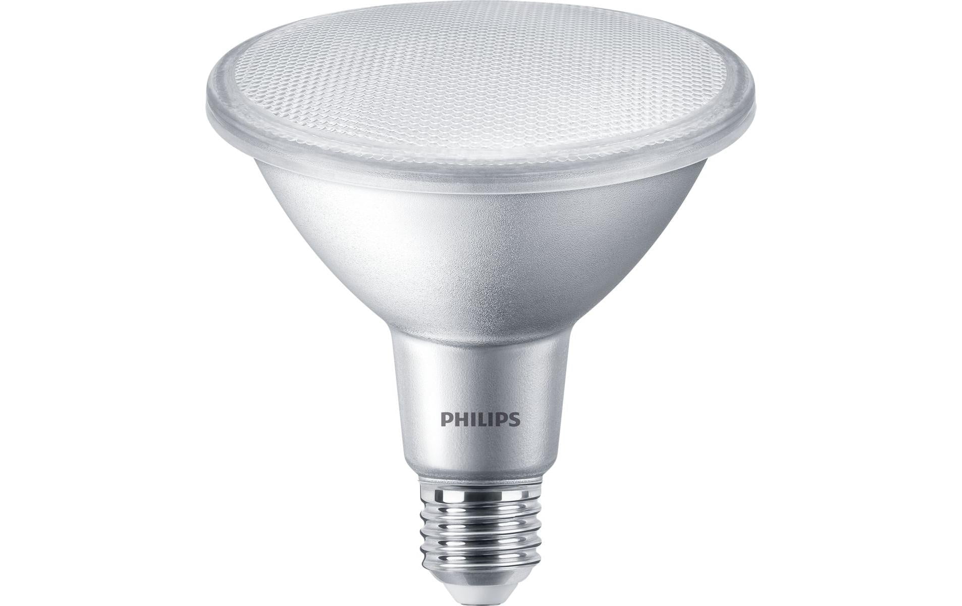 Philips LED-Leuchtmittel Spot E27 – Warmweiss 2700 K, 1000 lm, 13 W, dimmbar, 25° – Silber – 1 Stk.
