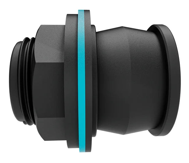Gardena 9095-20 Tankverbinder Plug IN – Schlauch Ø 33,3 mm – für Wasserhahn G1/G3/4 – Kunststoff