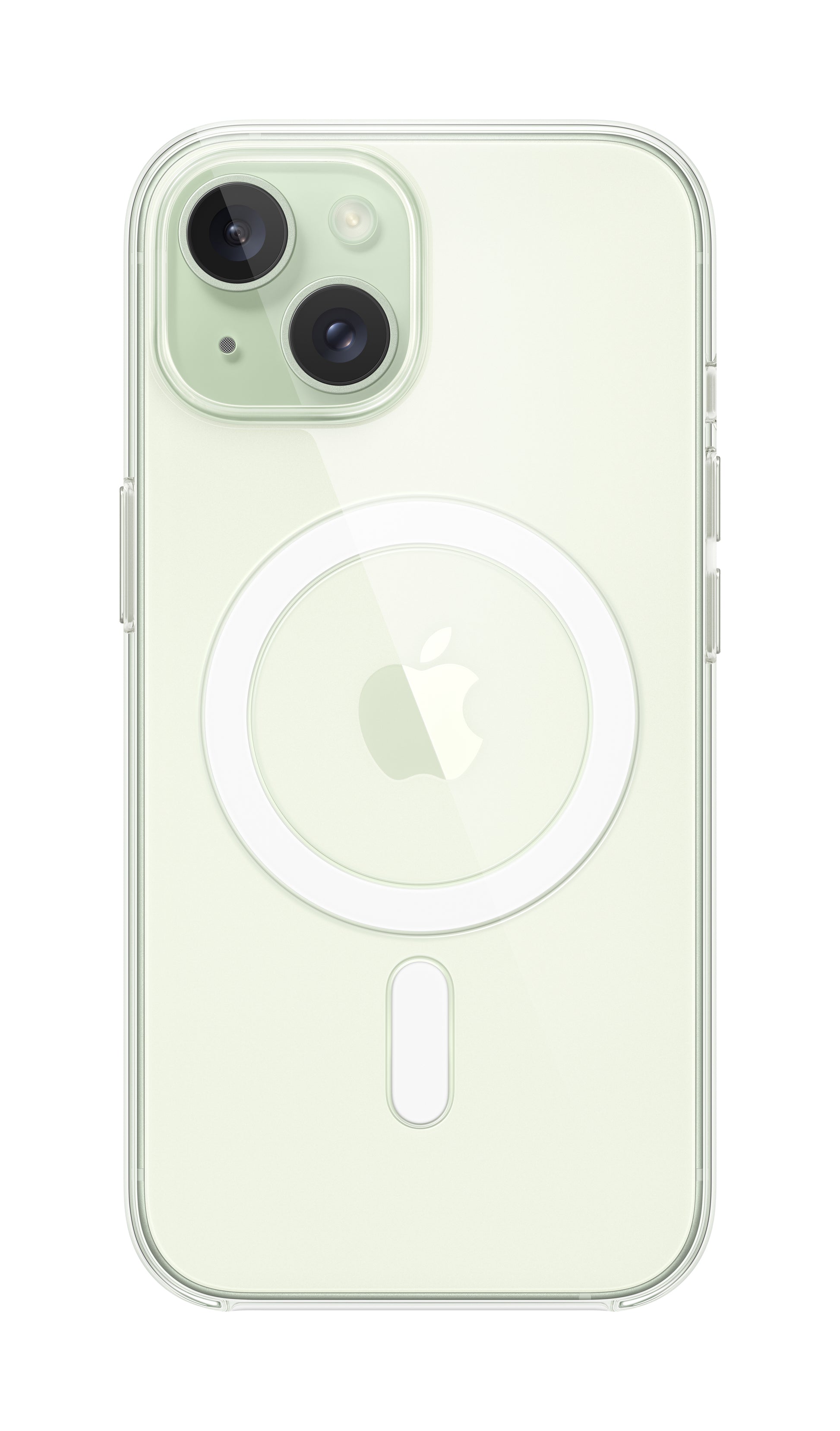Apple Clear Case Backcover – für Apple iPhone 15, MagSafe, PC, Transparent