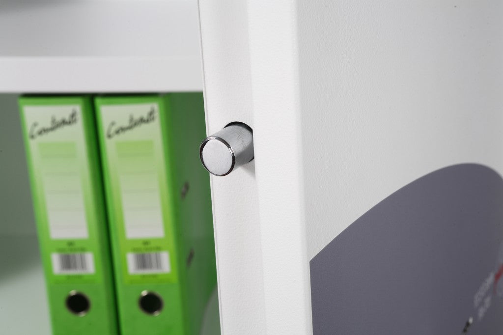 Phoenix Safe Co. Phoenix Feuerschutztresor FS1511E S2 – Elektronikschloss – 230 l – Feuerschutz 30 min – Signalweiss