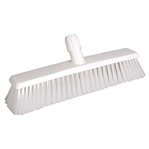 Weitaclean Besen (Innen) – 40 cm, weich, Polyester, PP-Körper weiss, autoklaventauglich 125 °C, DIN-Gewinde