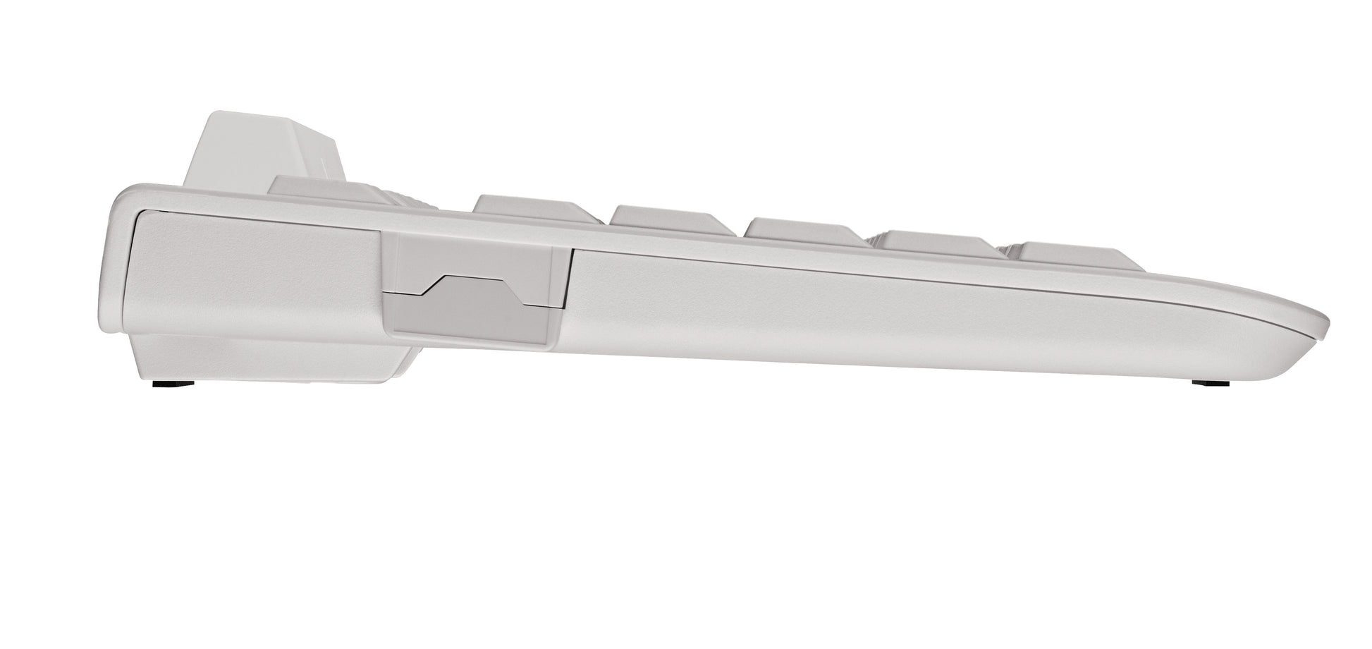 CHERRY KC 1000 SC – Tastatur, kabelgebunden (USB), Fullsize (mit Ziffernblock), schwarz – für Windows