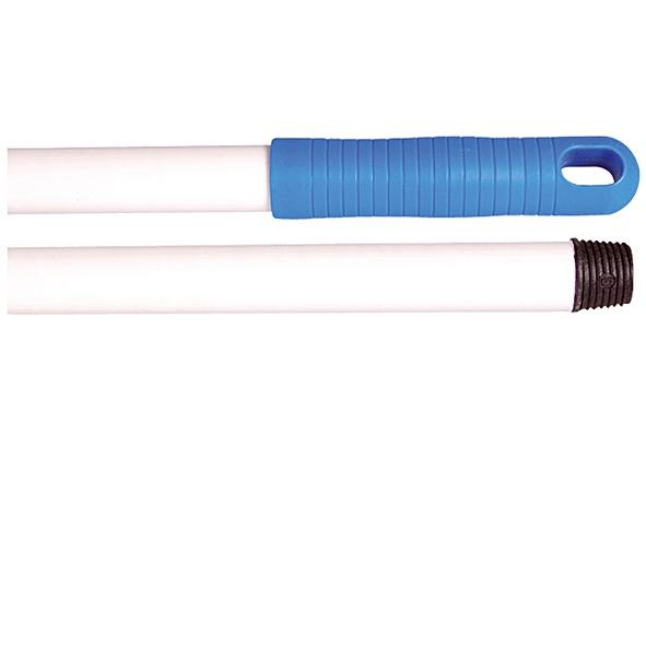 Weitaclean Wischerstiel – 150 cm, Glasfaser, Blau, mit DIN-Gewinde