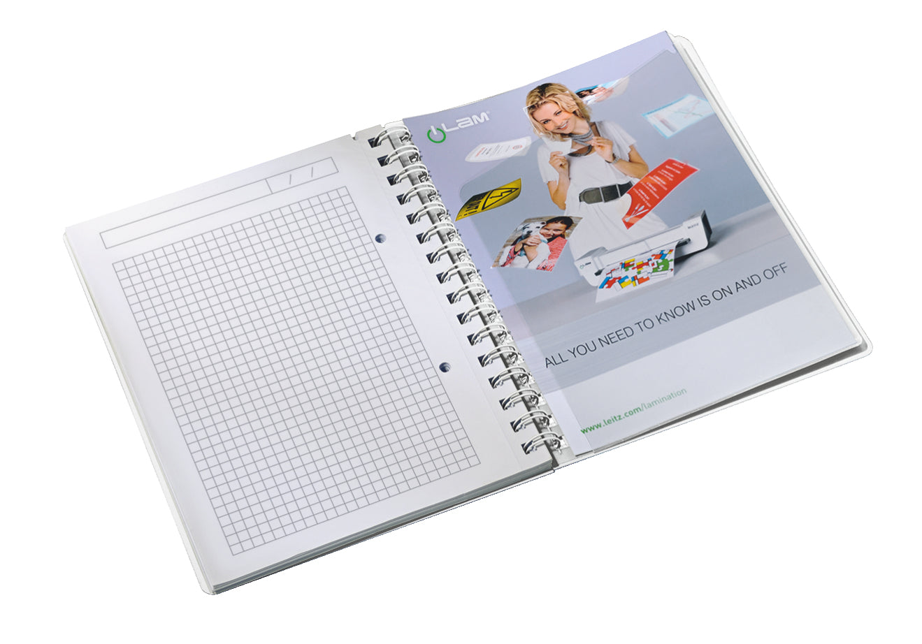 Leitz Notizbuch A5, 80 Seiten – türkis