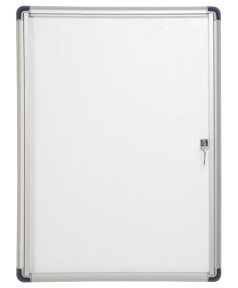 Bi-Office Enclore Schaukasten – für Innenbereich – Klapptür – magnetische Metallrückwand – 6 × DIN A4