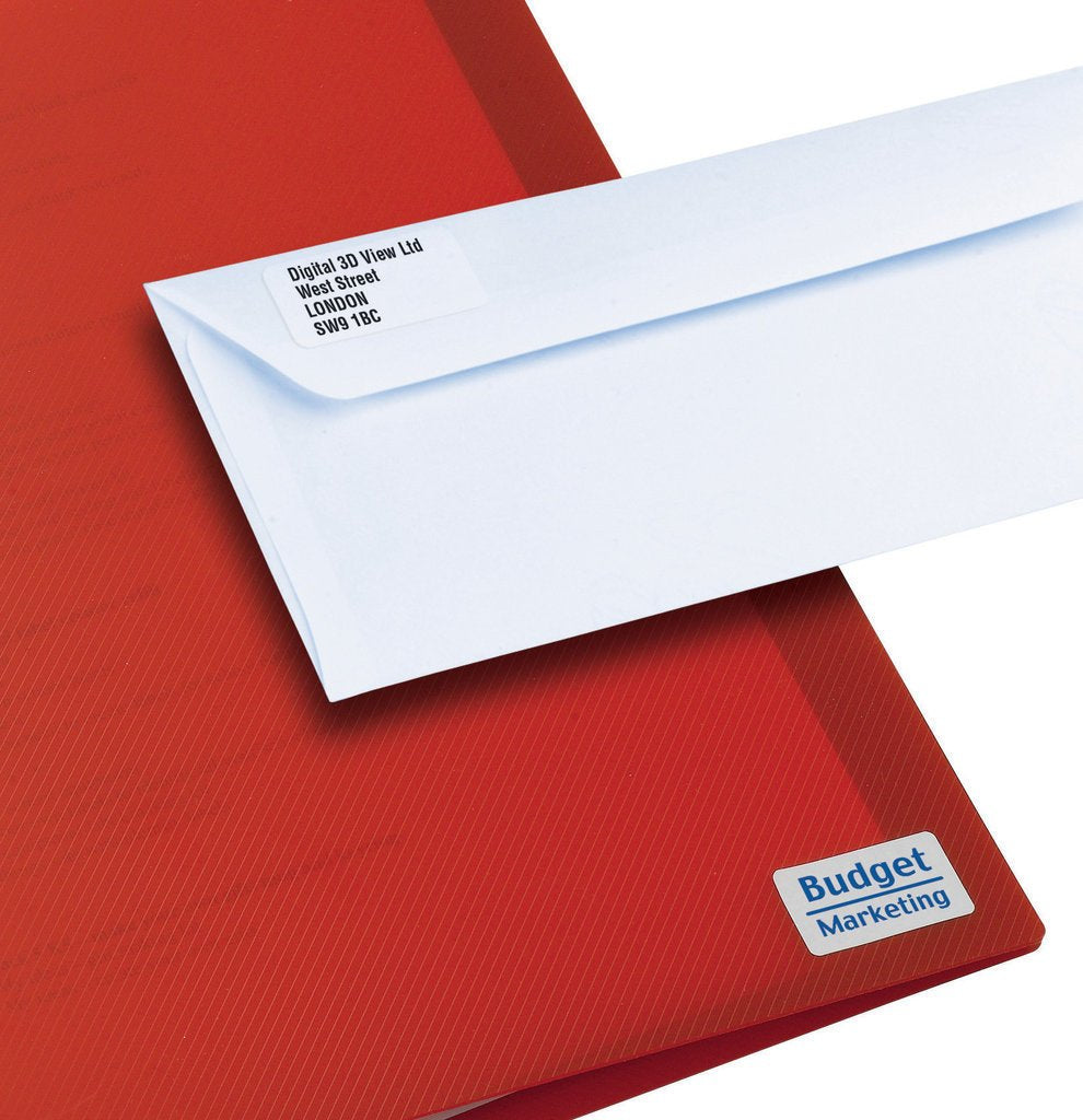 Avery L7652-100 – Etiketten A4 46 × 17 mm – Papier – permanent haftend – Laser – 64/Stück, 100 Blätter