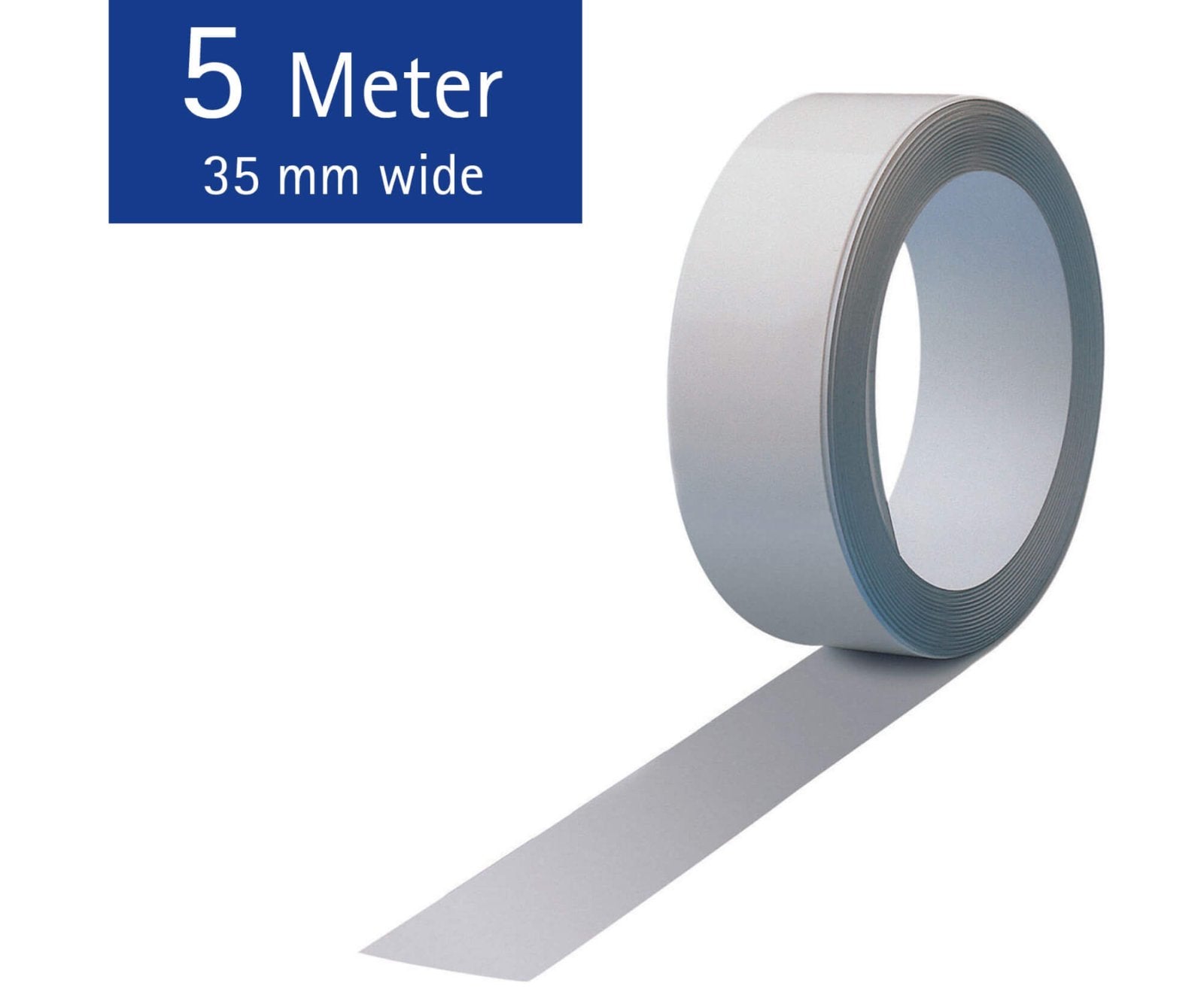 MAUL Whiteboard – 3,5 × 500 cm, magnetisch, inkl. Magnete, selbstklebend – für Whiteboards