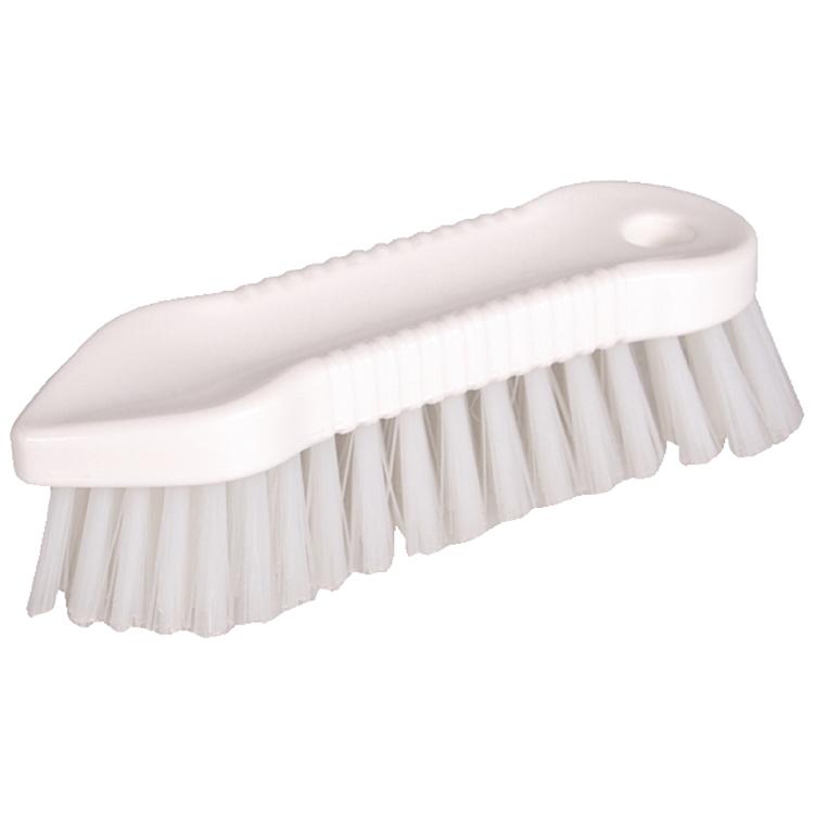Weitaclean Scheuerbürste – Polyester, hart, Polypropylen (PP), 18 cm, weiss