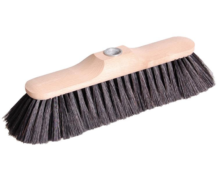 Weitaclean Bodenwischer – 29 cm, Rosshaarmischung, Buche, FSC, DIN-Gewinde, für Stiel 301521