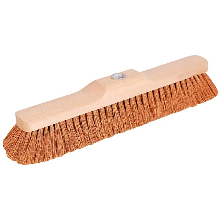Weitaclean Bodenwischer – 35 cm, Kokosfasern, Buche, DIN-Gewinde, für Stiel 301521