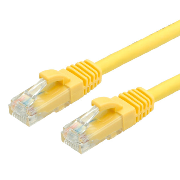 VALUE Patchkabel – Cat6A UTP, 7 m, Gelb, RJ-45