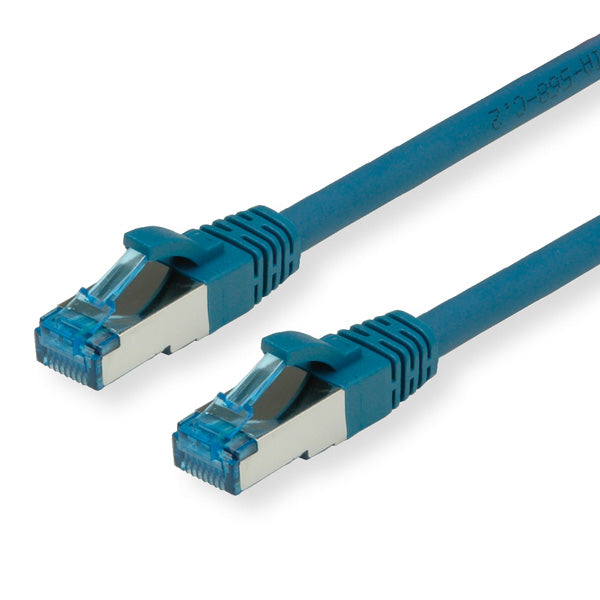VALUE Patchkabel – Cat6A S/FTP (PiMF), 5 m, blau, LSZH, RJ-45