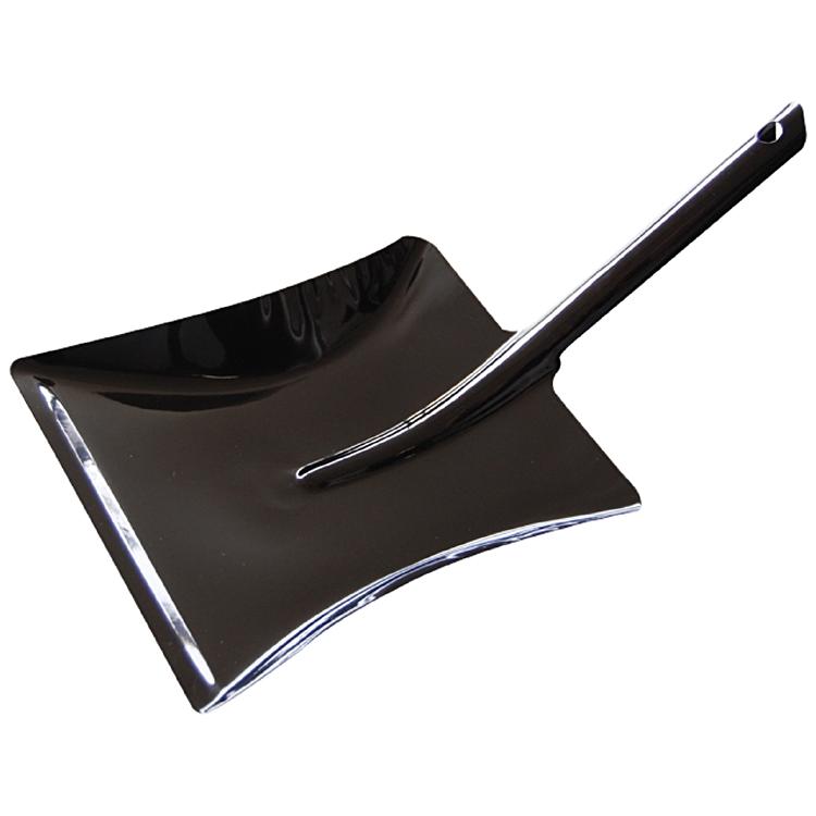 Weitaclean Kehrschaufel – Metall, pulverbeschichtet, schwarz