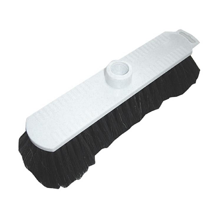 Weitaclean Besen (Innen) – 27 cm, Rosshaarmischung, Polypropylen (PP), Granit, DIN-Gewinde