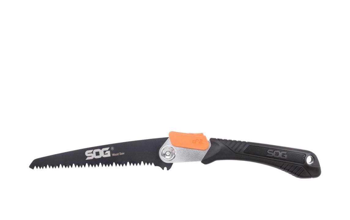 SOG F10N-CP – Baumsäge 210 mm, Karbonstahl, faltbar, schwarz