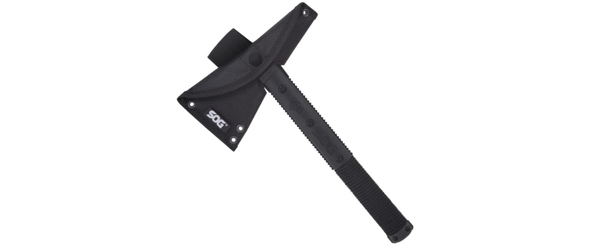 SOG SK1001-CP Axt Survival – Klingenlänge 76 mm, Länge 307 mm, inkl. Tragetasche