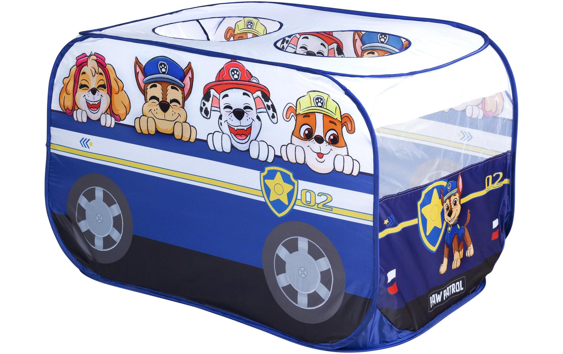 roba Spielzelt Paw Patrol – 120 × 75 × 75 cm – ab 2 Jahren – Polyester, mehrfarbig