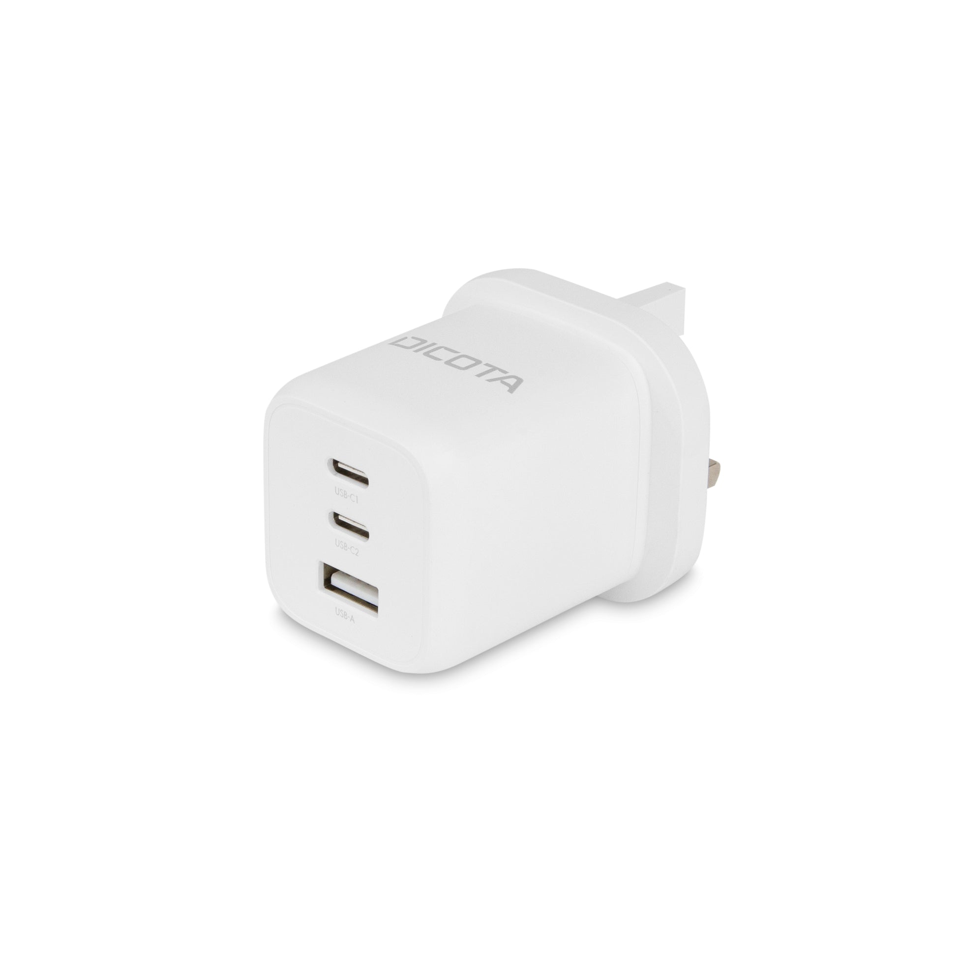 DICOTA Netzteil (UK) – 65 W, GaN, 3 Ports