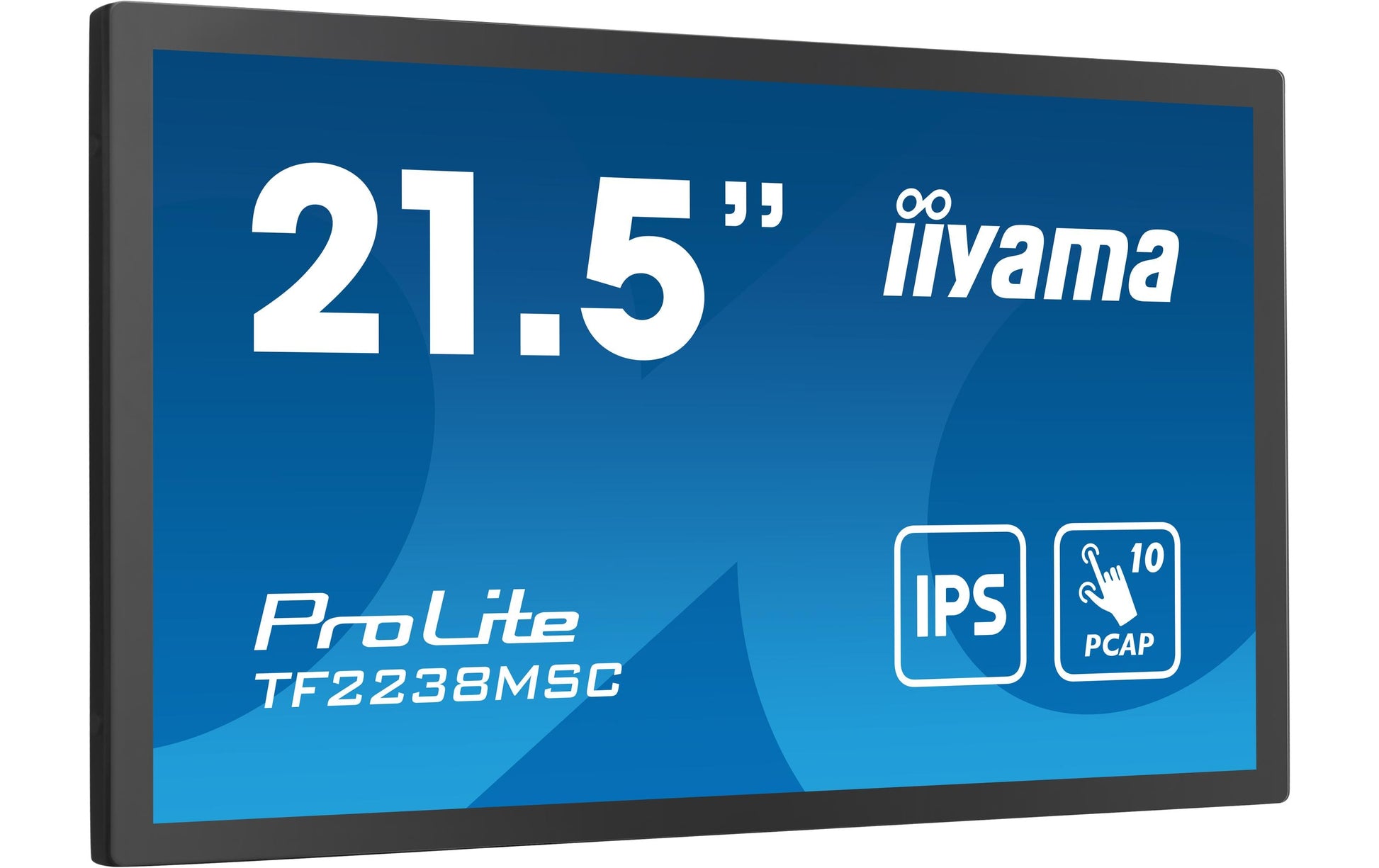 iiyama TF2238MSC-B1 – Touch-Monitor 21,0" – 1920 × 1080 (Full HD), IPS, PCAP 10-Punkt, HDMI/DP