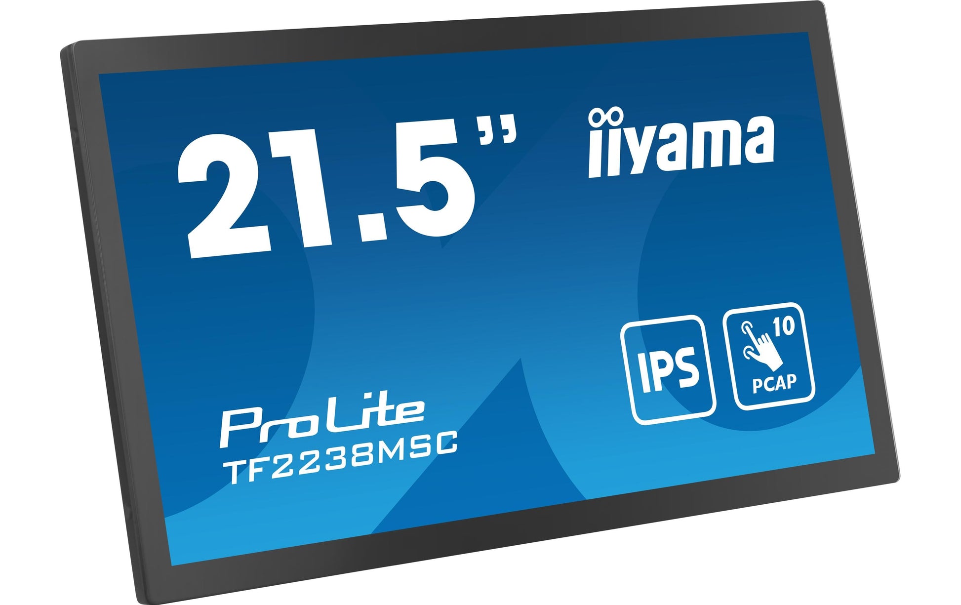 iiyama TF2238MSC-B1 – Touch-Monitor 21,0" – 1920 × 1080 (Full HD), IPS, PCAP 10-Punkt, HDMI/DP