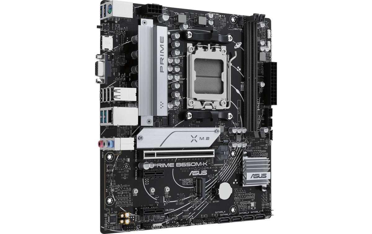 ASUS PRIME B650M-K – Mainboard – Sockel AM5, AMD B650, mATX, DDR5