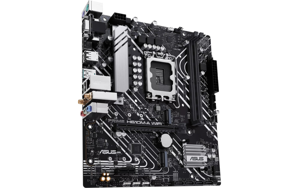 ASUS PRIME H610M-A WIFI – Mainboard – LGA 1700, Intel H610, mATX, DDR5