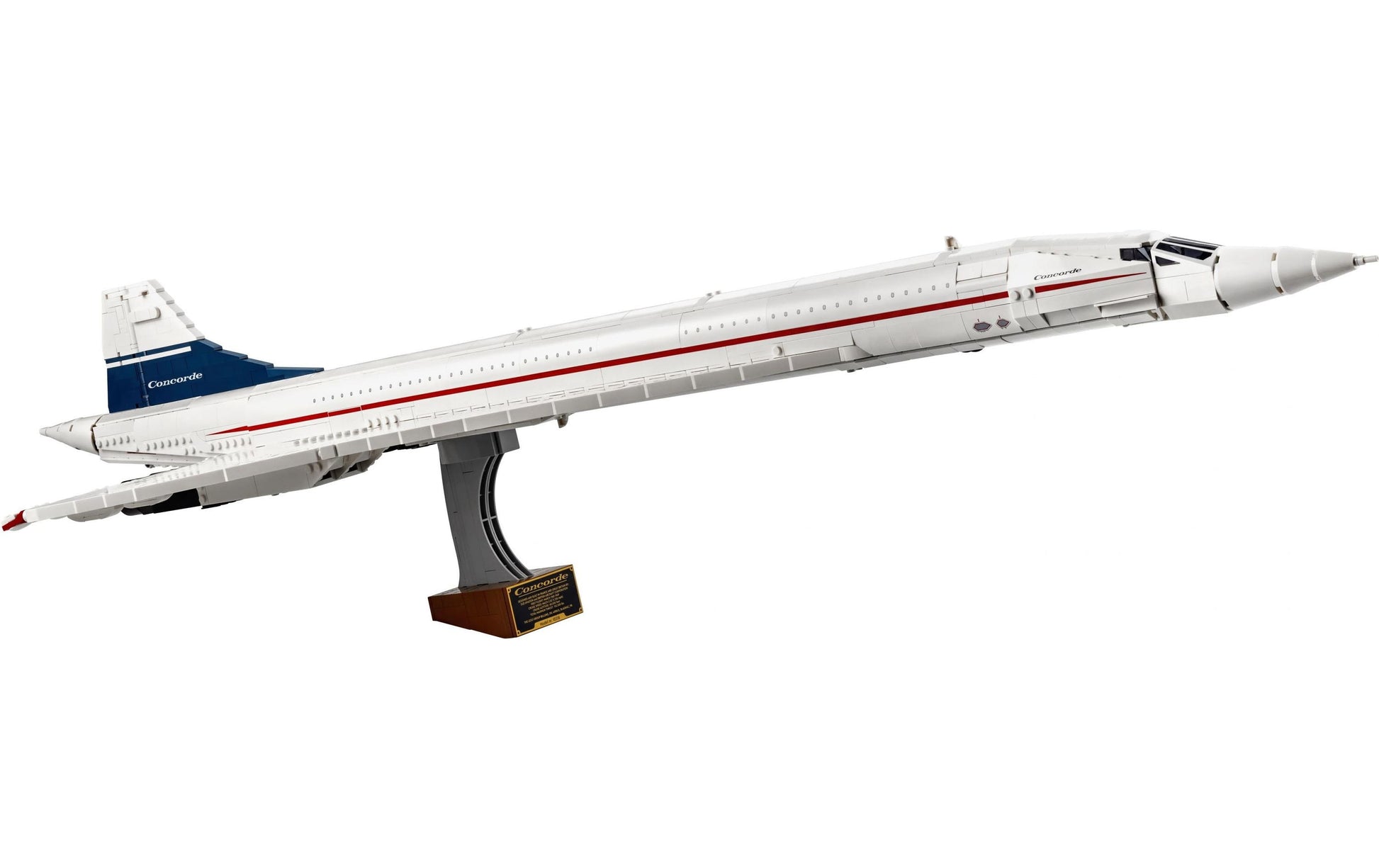 LEGO Icons Concorde 3D-Puzzle – 2083-teilig – 43 × 15 × 105 cm – ab 18 Jahren