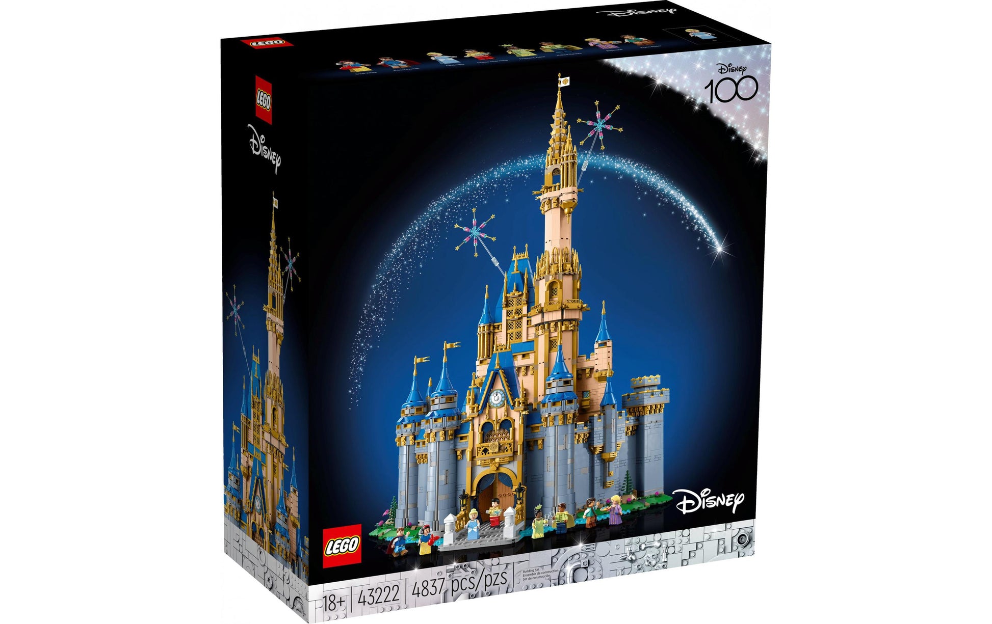 LEGO 3D Puzzle Disney Schloss – 4'837 Teile – 59 × 80 × 33 cm – ab 18 Jahren